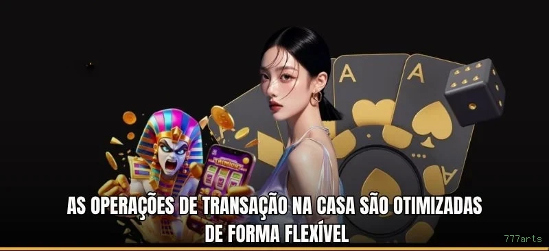 Imagem promocional do login da 777arts